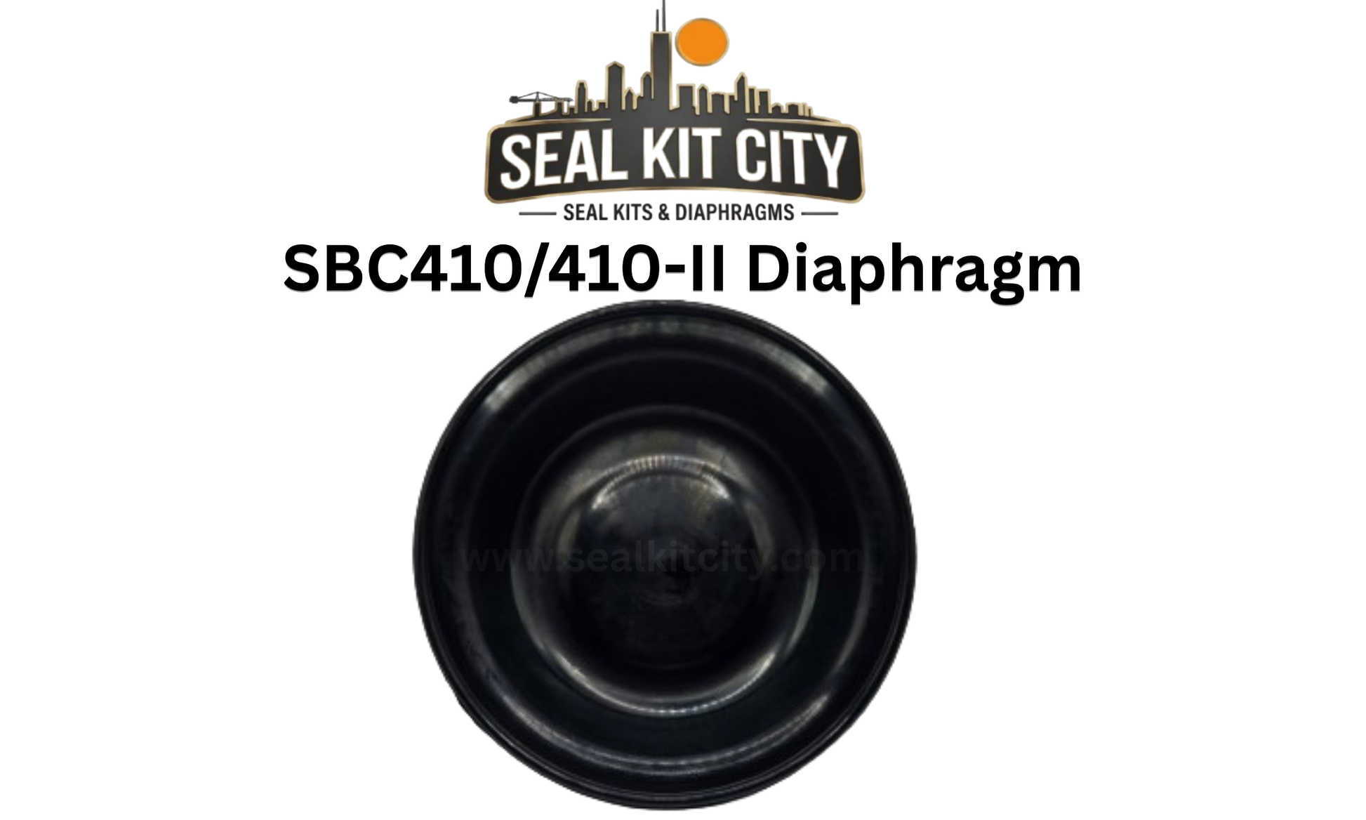 Atlas Copco Epiroc SBC410/410-II Hydraulic Breaker Diaphragm - Premium Aftermarket Replacement by Seal Kit City