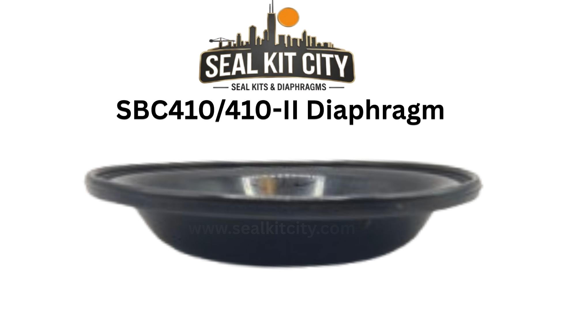 Atlas Copco Epiroc SBC410/410-II Hydraulic Breaker Diaphragm - Premium Aftermarket Replacement by Seal Kit City