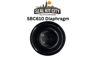 Atlas Copco Epiroc SBC610 Hydraulic Breaker Diaphragm - Premium Aftermarket Replacement by Seal Kit City