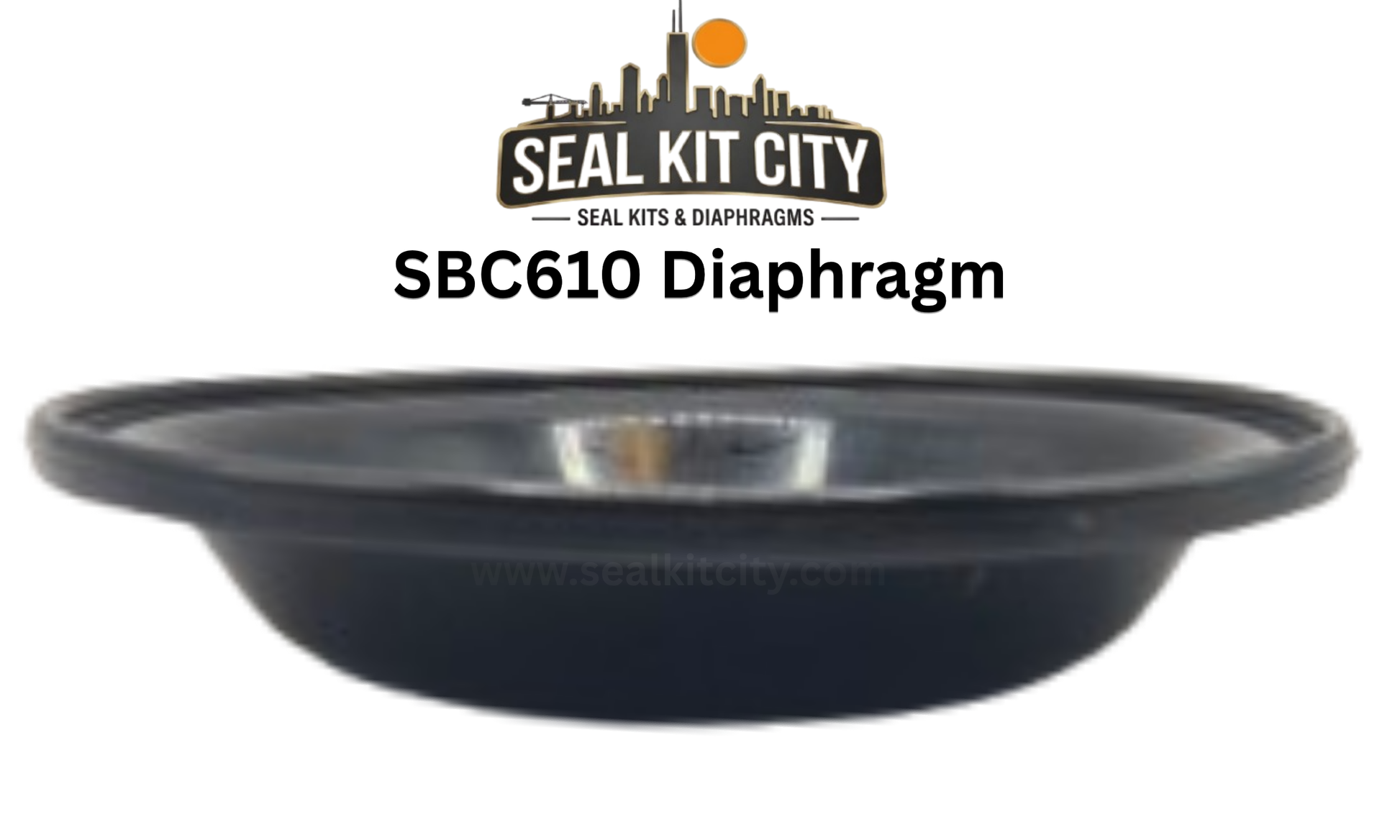 Atlas Copco Epiroc SBC610 Hydraulic Breaker Diaphragm - Premium Aftermarket Replacement by Seal Kit City