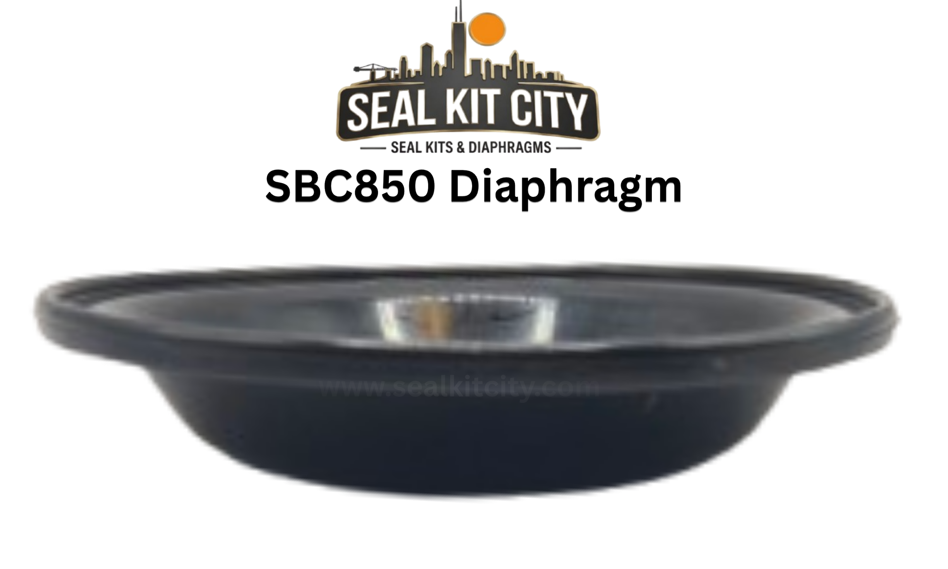 Atlas Copco Epiroc SBC850 Hydraulic Breaker Diaphragm - Premium Aftermarket Replacement by Seal Kit City