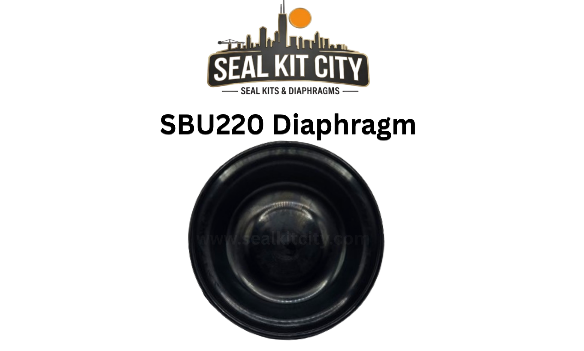 Atlas Copco Epiroc SBU220 Hydraulic Breaker Diaphragm - Premium Aftermarket Replacement by Seal Kit City