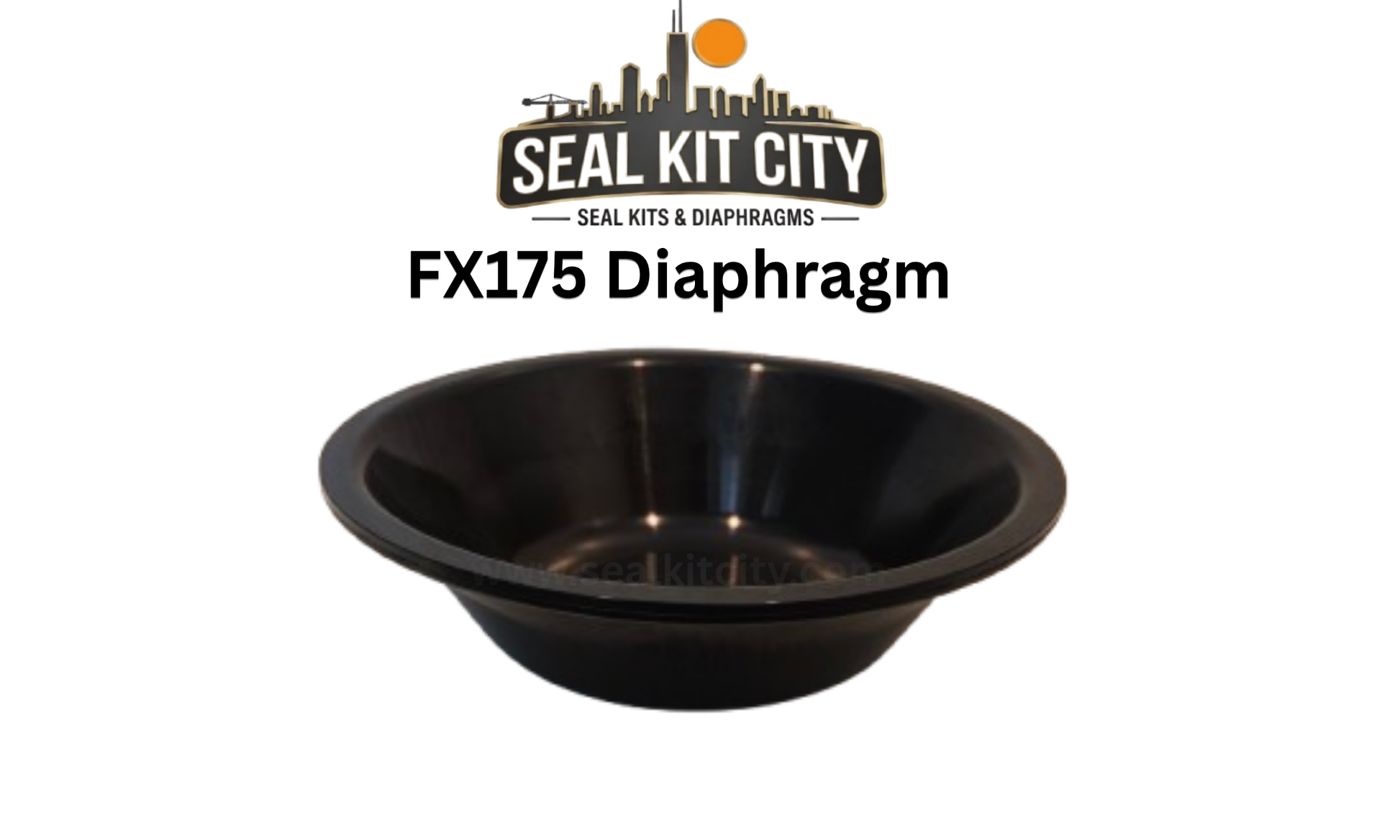 Kent Furukawa FX175 Hydraulic Breaker Diaphragm - Premium Aftermarket Replacement by Seal Kit City